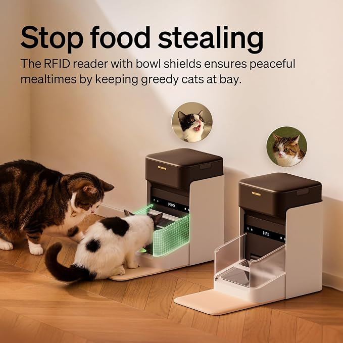 PETLIBRO RFID Automatic Cat Feeder, Collar Tag-Activated Personalized Meals - Image 4