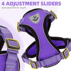 PUPTECK Cat Harness and Leash Set Escape Proof Reflective Cat Walking Harness - Image 5