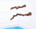 2 pcs 9.8 inch Bird Perches Stand Natural Wood Bird Perches, Birdcage Wood - Image 7