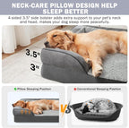 INVENHO Orthopedic Medium Dog Beds - Image 5