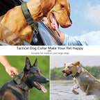 DAGANXI Tactical Dog Collar, Adjustable Military Training Nylon Dog Collar - Image 6