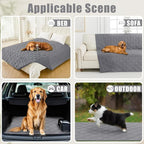 Smiry Waterproof Dog Bed Cover Blanket 40x50, Soft Reversible Pet Blanket - Image 5