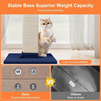 Cat Scratching Post 33 Inch Nature Sisal Scratch Post - Image 5