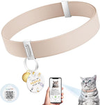 Cat Collar with Bell, Stretch Elastic Quick Release, Non Breakaway Lightweight by Sucegi