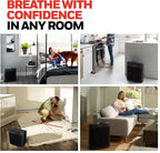 Honeywell HEPA Air Purifier for Home, 938 Ft² Rooms in 1 Hour, Turbo Clean - Image 6