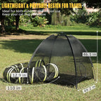 Outdoor Cat Enclosure with Circle Tunnel - Image 2