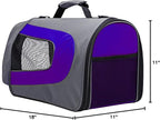 Pawer 18” x 11”x 11” Soft-Sided Foldable Airline Approved Pet Carrier - Image 10