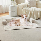 WINDRACING Luxury Dog Couch Bed, Washable Calming Dog Couch Cover, Couch - Image 5