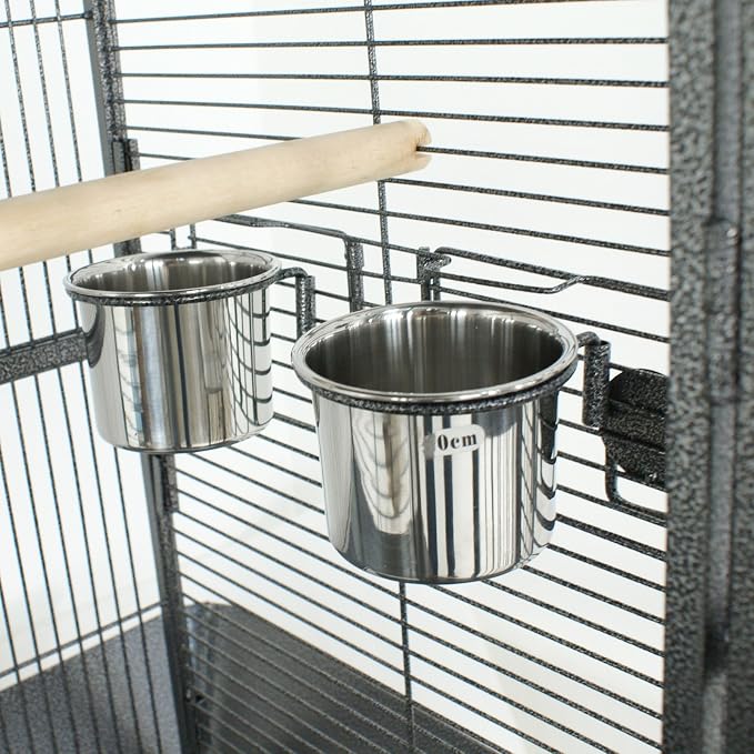 Nova Microdermabrasion 61 Inches Large Bird Cage Play Top Parrot Cockatiel - Image 6