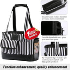 Cat Carrier, Dog Carrier, Pet Carrier, Foldable Waterproof Premium PU Leather - Image 4