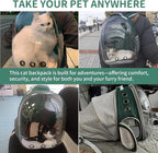 Cat Backpack Carrier, Back Expandable Pet Backpack - Image 7