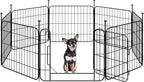 Yaheetech Expandable Dog Playpen, 8 Panel 20 inch Puppy Playpen by Yaheetech