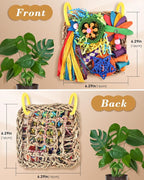 ERKOON Bird Cockatiel Toys Foraging Toys Hanging Parrot Toys - Image 5