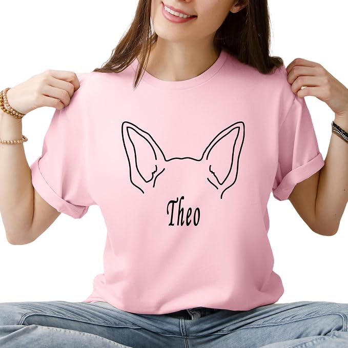 Custom Dog Mom Shirt for Women Pet Ears Sweatshirt - Image 5