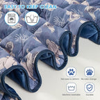 Dog Cooling Mat, Washable Dogs Cats Pet Non-Toxic Cooling Pads Summer Sleeping - Image 5