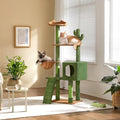 Yaheetech | Cactus Cat Tree | 59.5in Cat Tower w/Cute Perch, Cozy Condo by Yaheetech
