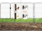 Dog Playpen, 32/40/45 Inch Height in Heavy Duty, Folding Indoor Outdoor - Image 3
