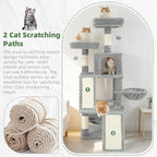 Multi-Level Cat Tree for Indoor Cats, Cat Tower - Image 2