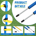 8 Set Dog Agility Jump Adjustable Dog Agility Hurdle Training Equipment - Image 6