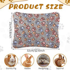 Tuanse 4 Pack Ultra Soft Dog Cat Bed Mat Small Animal Guinea Pig Bed - Image 4