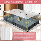 20 Panels Small Animal Playpen, C&C Cage - Image 5