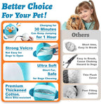 Dog Toys, Rechargeable Crinkle Chew Interactive Squeaky Toy - Image 2