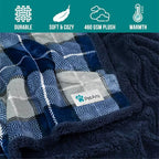 PetAmi Dog Blanket for Bed, XL Pet Blanket Large Dogs, Fleece Furniture Couch - Image 8