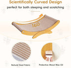 Extra-Larger Cat Scratcher Bed for Indoor Cats - Image 3