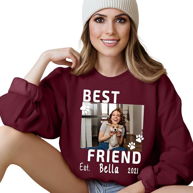 Custom Dog Mom Shirt for Women Pet Ears Sweatshirt - Image 2