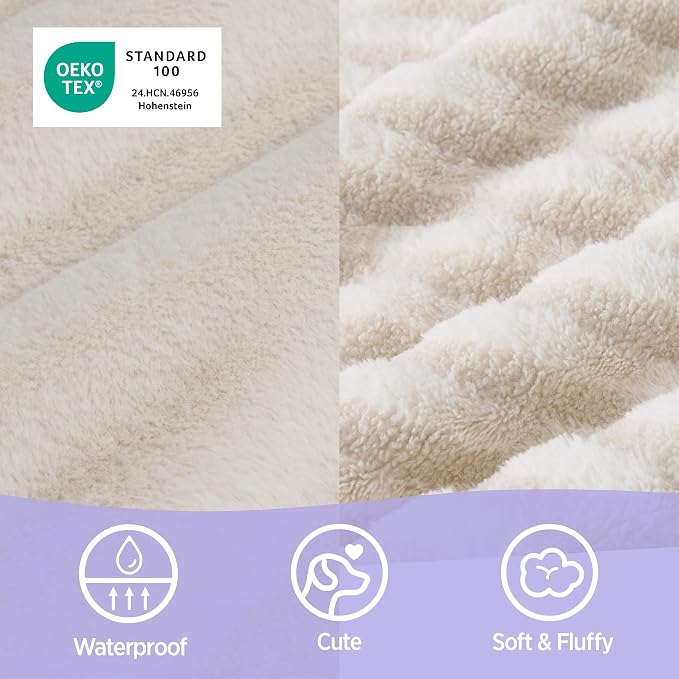 LE SURE Cute Dog Beds Large Sized Dog, Orthopedic Waterproof Large Pet Bed - Image 3