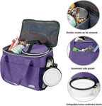 BAGLHER Dog Travel Bag Backpack Pet Supplies Backpack 5-Piece Set - Image 3