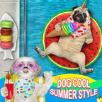 Eccliy 30 Pack Summer Fruit Dog Bandanas Bulk Soft Triangle Dog Scarfs - Image 3