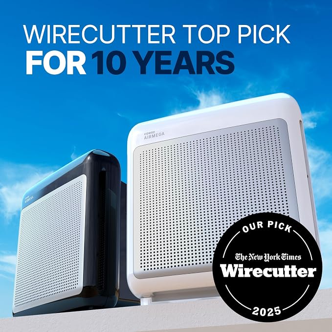 COWAY Air Purifiers for Home Up to 1, 748 ft², HEPA Filter for Smoke, Pet Dander - Image 3