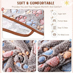 Tatuo 4 Pcs Dog Blanket for Pet Cat Blankets Indoor Puppy Teething Stuff Toys - Image 2