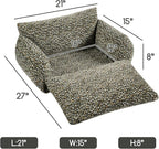 Hollypet Cat Bed Fluffy Plush Mutifuctional Double-Layer Soft Pet Couch - Image 3