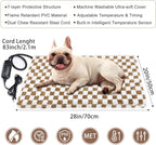 MIXJOY Heated Dog Bed, 11 Adjustable Temperature Dog Heating Pad Indoor - Image 5