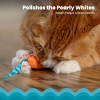 Catstages Catnip Chew Mice 2 Pack– Interactive Dental Cat Chew Toy that Helps - Image 3