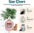 Good Pet Stuff Hidden Litter Box Planter, Decorative Cat Litter Enclosure - Image 6