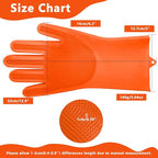Pet Grooming Gloves—Heat Resistant Dog Washing Gloves - Image 2