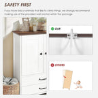 ZMAD Dog Feeding Station with Storage Cabinet and Double Door Locker with 2 - Image 7