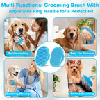 6PCS Pet Grooming Kit for Dogs, Cats and Horses | Dog Washing Gloves | Dog Bath - Image 5