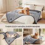 Luciphia Waterproof Pet Blanket, Liquid Pee Proof Dog Blankets - Image 4