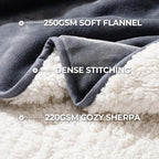 Sunheir Waterproof Blanket for King Size Bed, Leakproof Spill-Proof Dog Pet - Image 3