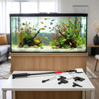 TOPZEA 6 in 1 Aquarium Cleaning Tool Kit, Fish Tank Cleaner Set - Image 7