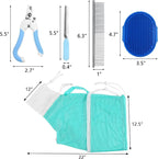 JULMELON Cat Washing Bag 10 PCS Set, Adjustable Cat Shower Net Bag and Pet - Image 2