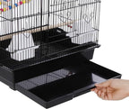 ZENY 39-inch Roof Top Large Flight Parrot Bird Cage - Image 7