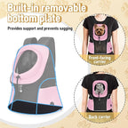 WOYYHO Pet Dog Carrier Backpack Small Dog Front Backpack Ventilated Mesh Dog - Image 5