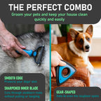 Maxpower Planet Pet Grooming Rake and Mini Pet Hair Remover Tool, Undercoat Rake - Image 7