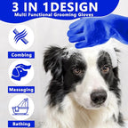 Pet Grooming Gloves—Heat Resistant Dog Washing Gloves - Image 3