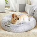 Calming Dog Bed & Cat Bed, Anti-Anxiety Donut Dog Cuddler Bed, Warming Cozy by WESTERNHOME